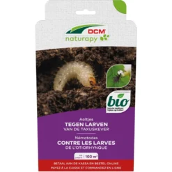 DCM Aaltjes Tegen Larven Van De Taxuskever (Kraussi-Guard®) - Bestelcode - 100 M² (50 Mio. Aaltjes)