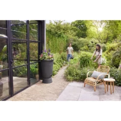 Elho Green Basics Regenton Plus 110ltr Zwart -Gardena Verkoopwinkel elho green basics regenton plus 110ltr zwart 1000x1000 64aebace39abc l