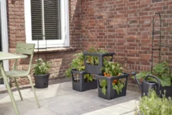 Elho Plantenbak Green Basics Stack & Grow Large Zwart -Gardena Verkoopwinkel elho plantenbak green basics stack grow large zwart 800x534 620e3d4fc59c1 l