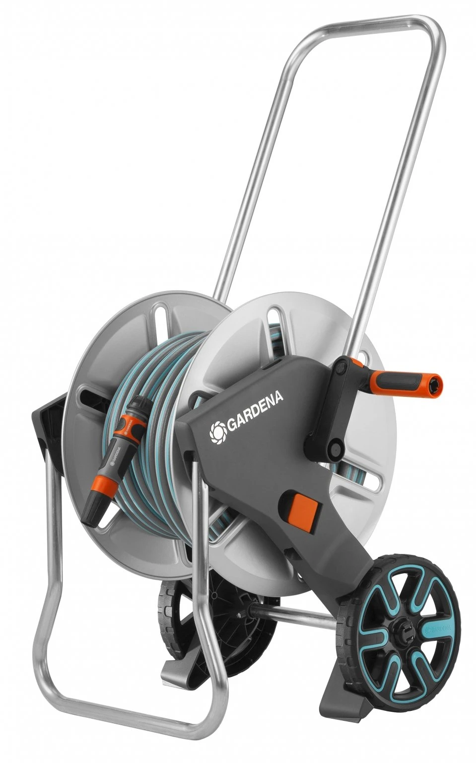 GARDENA Slangenwagen Metaal AquaRoll M Set (20m) 1 GARDENA Slangenwagen Metaal AquaRoll M Set (20m)