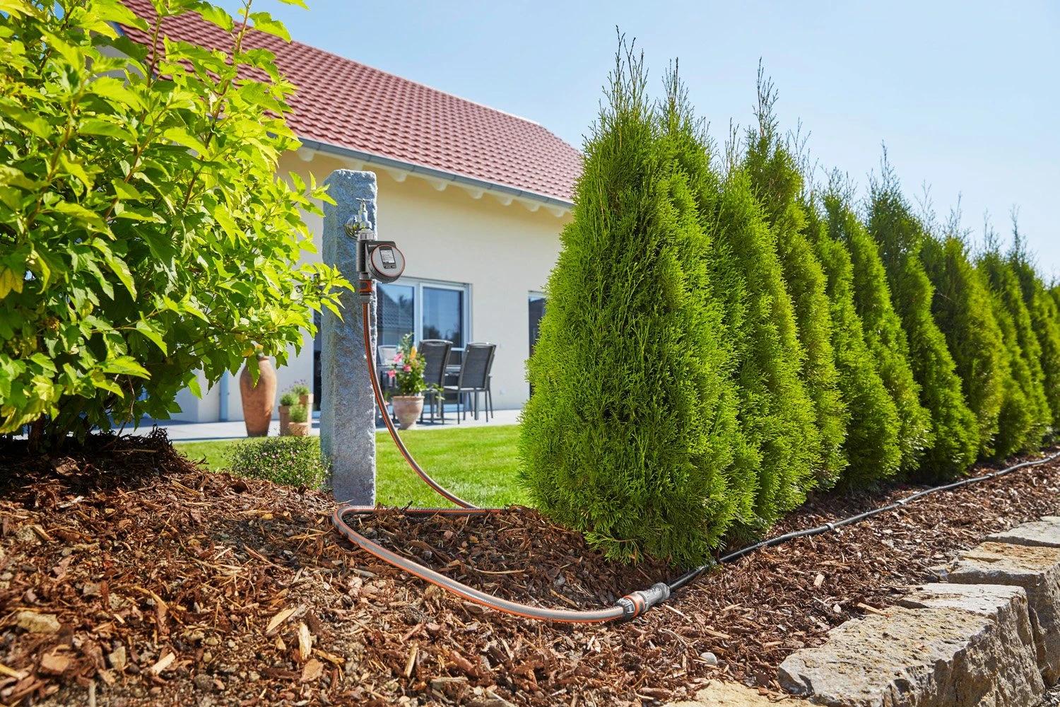 GARDENA Micro-Drip-System Startset M 25m Autom. Rijplanten 3 GARDENA Micro-Drip-System Startset M 25m Autom. Rijplanten - Afbeelding 3