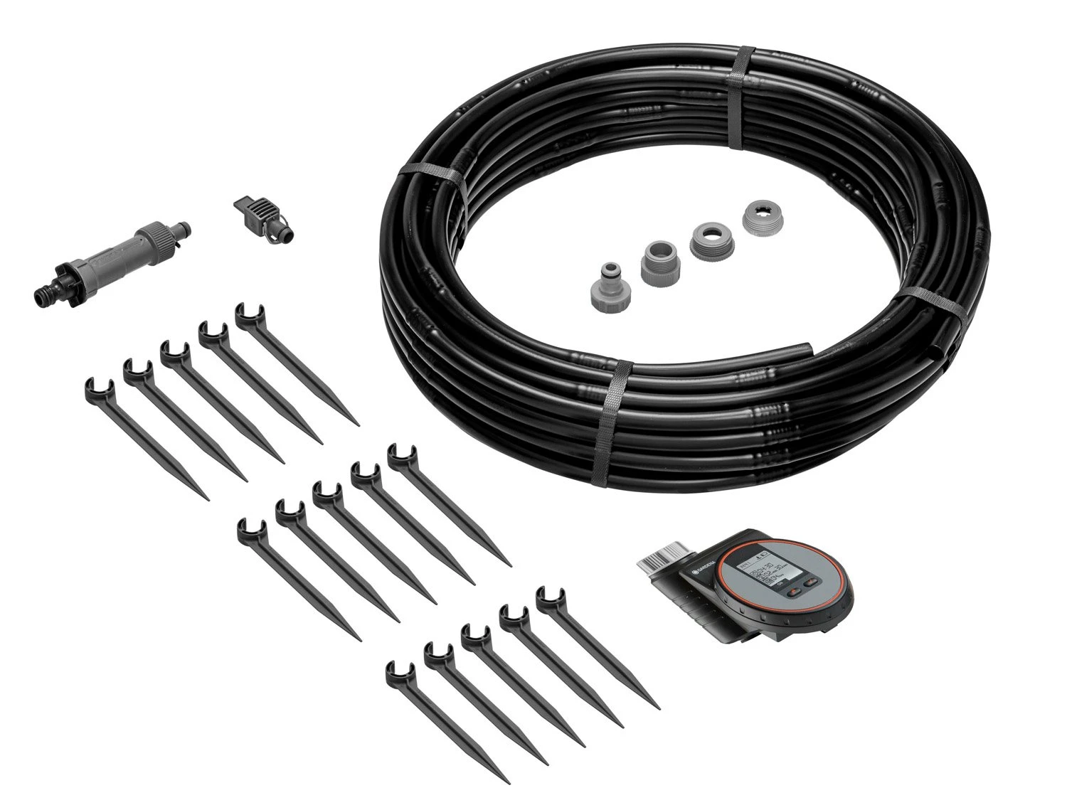 GARDENA Micro-Drip-System Startset M 25m Autom. Rijplanten 1 GARDENA Micro-Drip-System Startset M 25m Autom. Rijplanten
