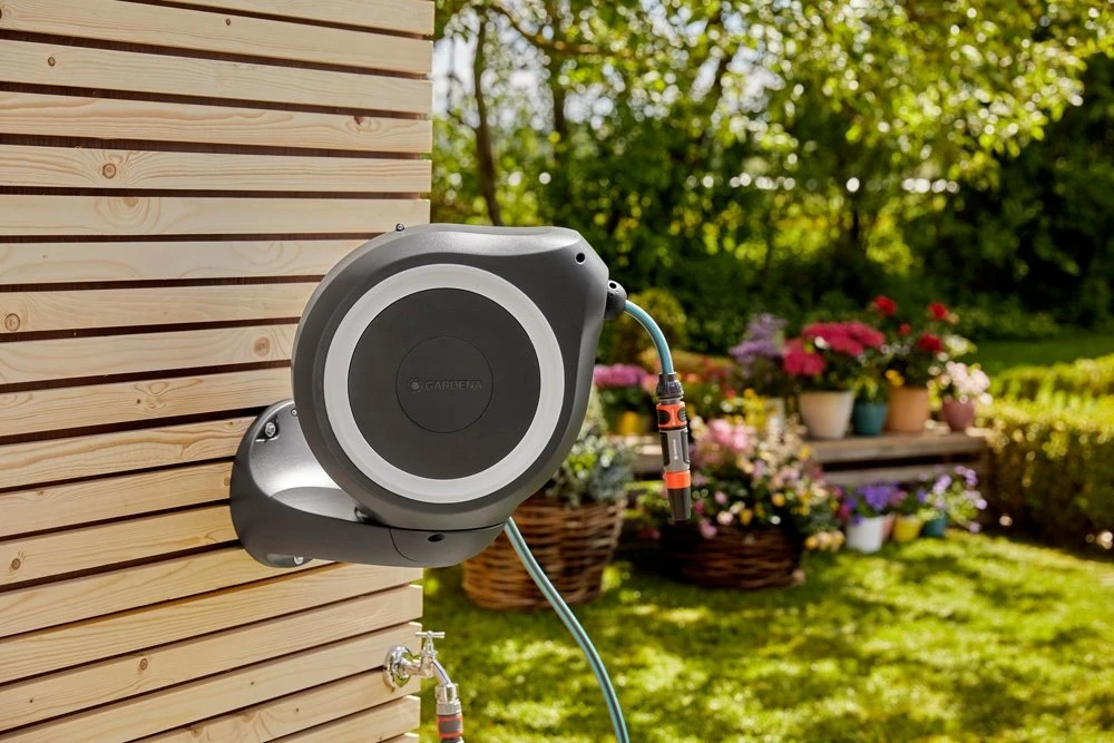 GARDENA Wandslangenbox 15 RollUp S Wit 2 GARDENA Wandslangenbox 15 RollUp S Wit - Afbeelding 2