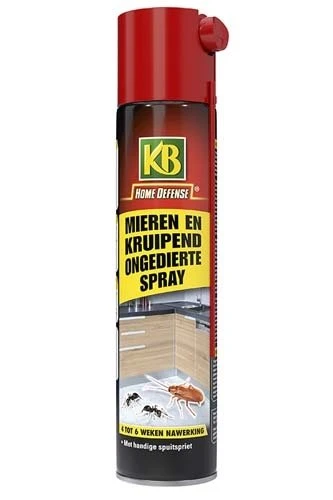 KB Mieren En Kruipend Ongedierte Spray 400ml 1 KB Mieren En Kruipend Ongedierte Spray 400ml
