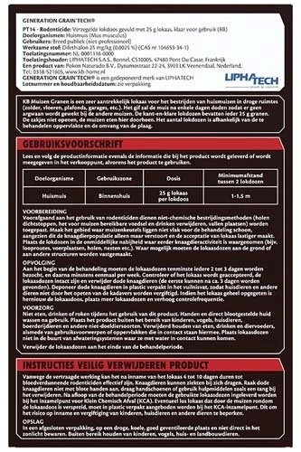 KB Muizen Lokdoos Granen 'Generation Grain'Tech' 2 Stuks 2 KB Muizen Lokdoos Granen 'Generation Grain'Tech' 2 Stuks - Afbeelding 2